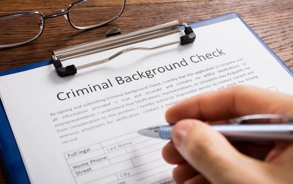 Criminal Background Check / Verification